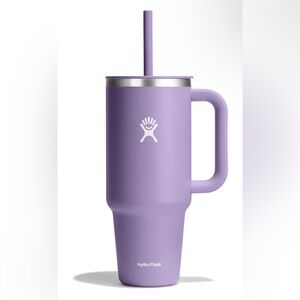 Hydro Flask Travel Tumbler w/ Lid and Straw - Insulated Stainless Steel in 40 Oz